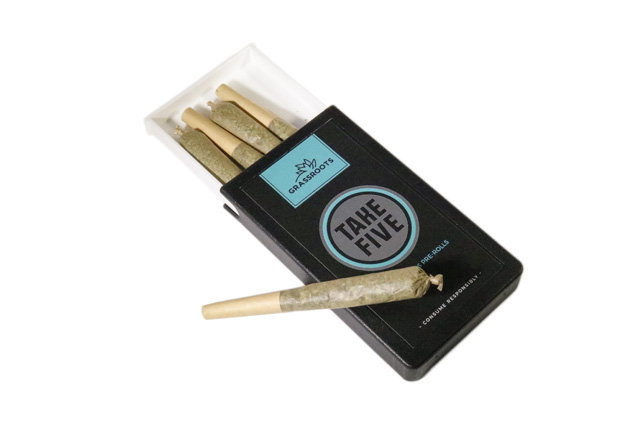 Grassroots Cannabis Take Five Prerolls